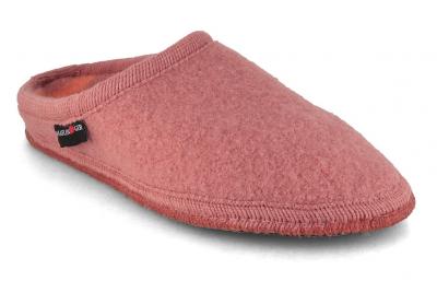 HAFLINGER Striped Damen Pantoffeln, rouge