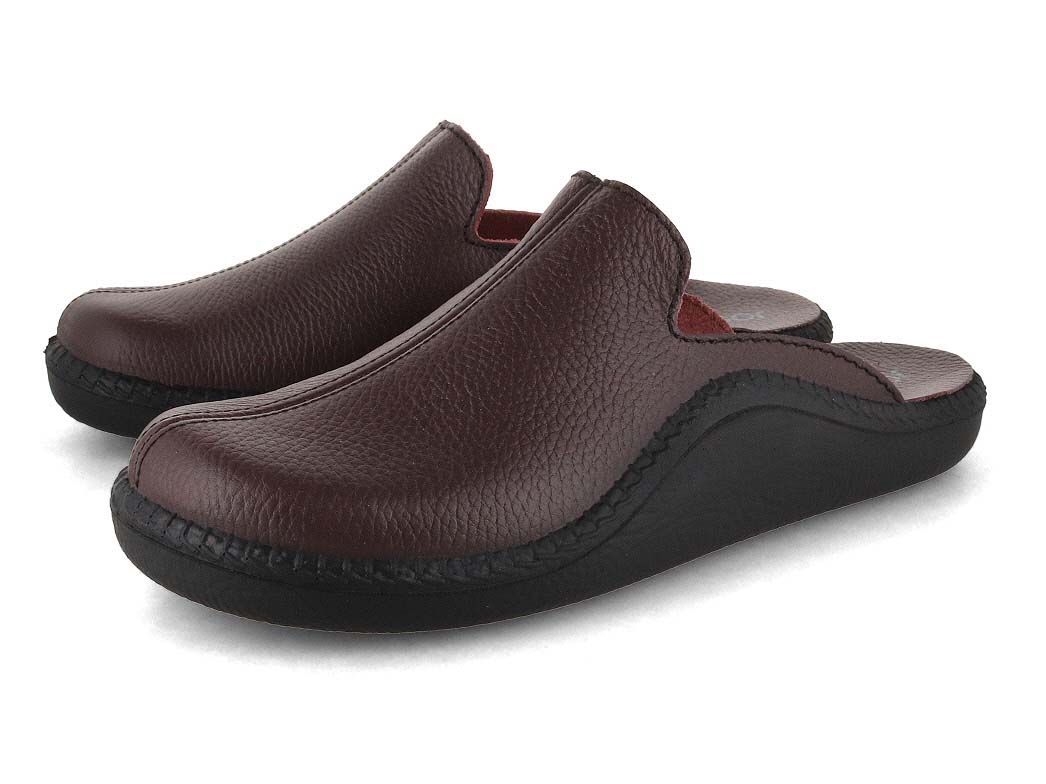 Leder Pantoffeln Herren