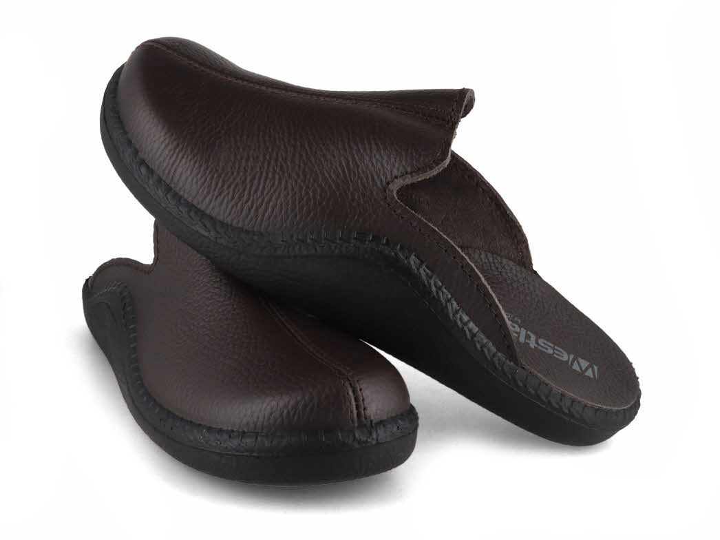 Leder Pantoffeln Herren