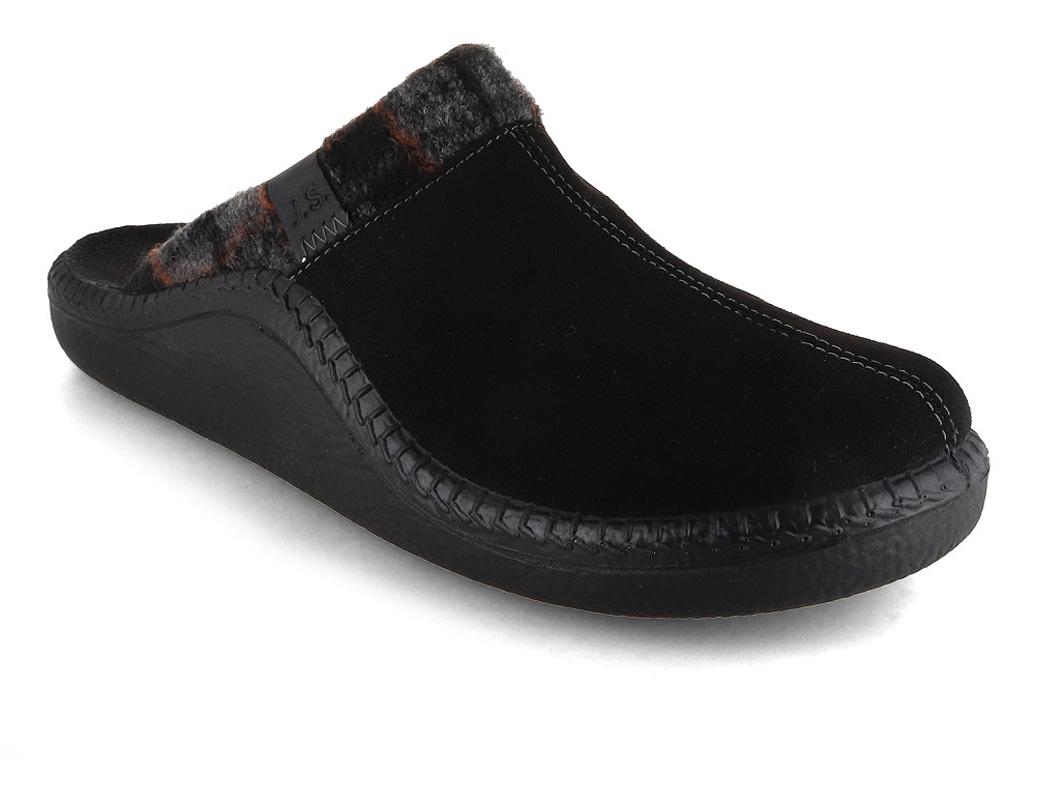Josef Seibel Monaco H14 Herren Pantoffeln, schwarz