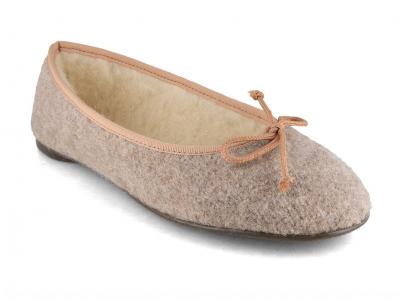 Kitz-Pichler Damen Ballerina Walk, beigemele