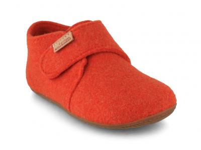 Living Kitzb�hel Baby Filz Klettschuhe, clementine