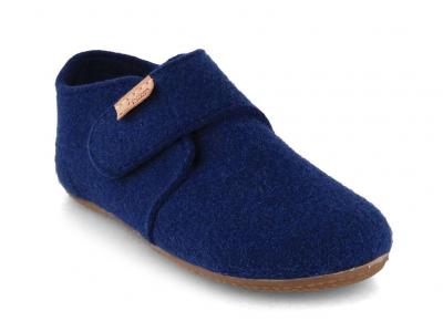Living Kitzb�hel Baby Filz Klettschuhe, saphir