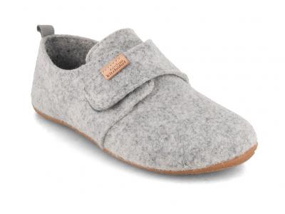 Living Kitzb�hel Franzi Filz Klettschuhe, nebel