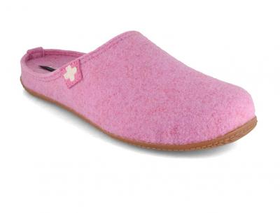 Living Kitzb�hel Gipfelkreuz Filz-Pantoffel, mulberry