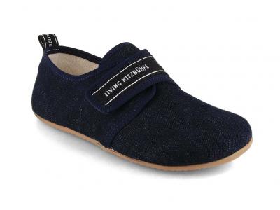 Living Kitzb�hel Kids Klettmodell Baumwoll Slipper,blau