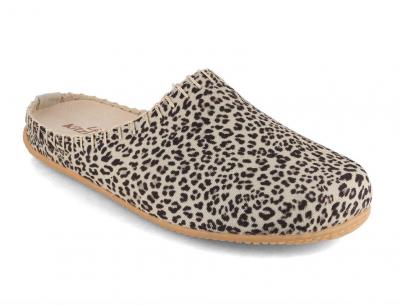 Living Kitzb�hel Leo-Look Pantoffeln, leopard