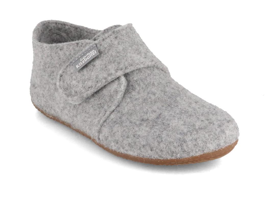 Living Kitzb�hel Baby Klettschuh Filz, nebel