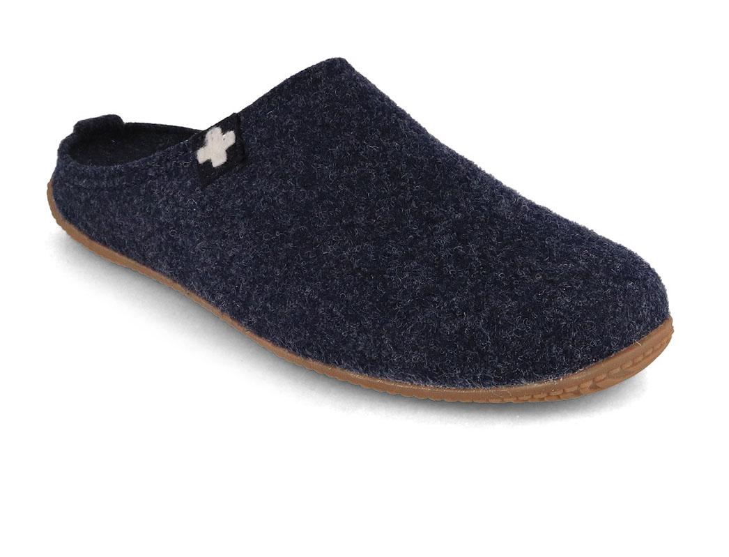 Living Kitzb�hel Gipfelkreuz Damen Filzpantoffeln, denim