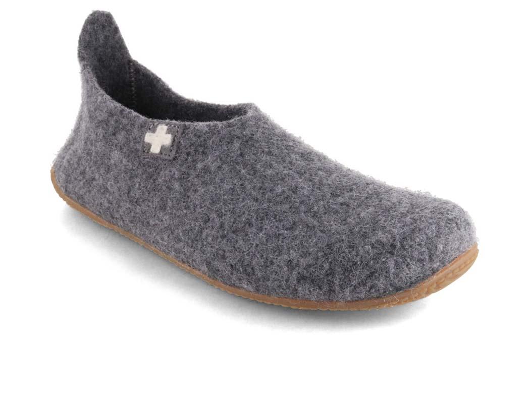 Living Kitzb�hel Gipfelkreuz Damen Slipper, grau