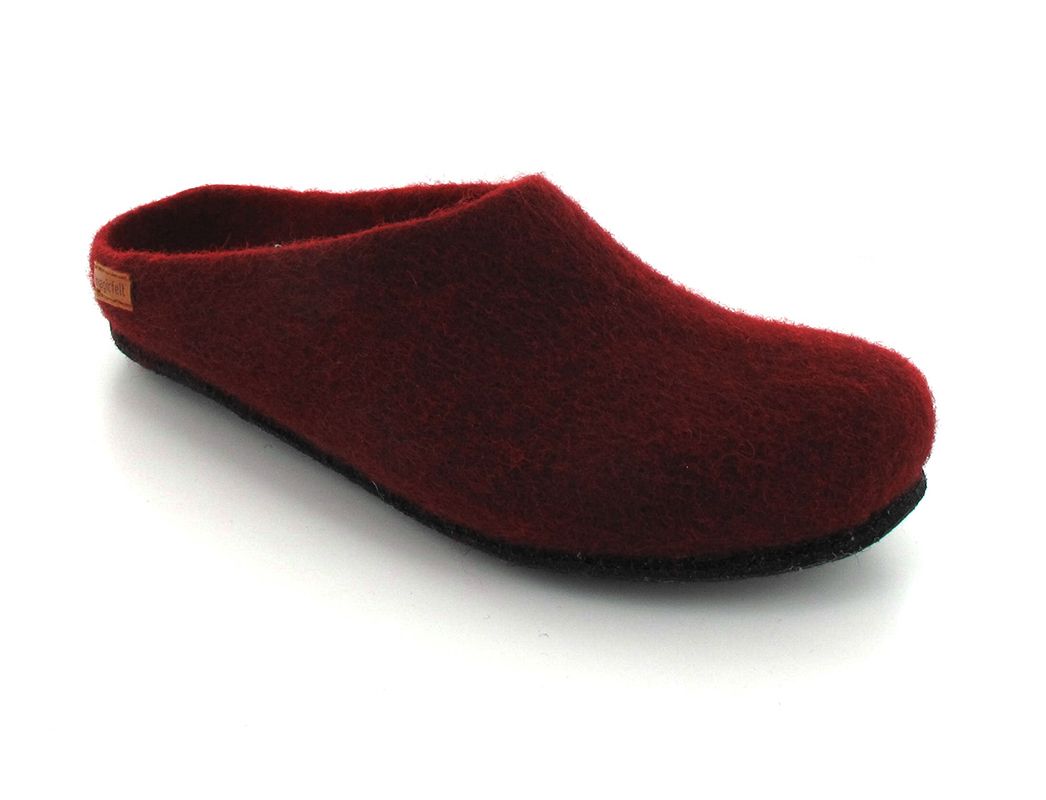 Magicfelt Filzpantoffel, chianti