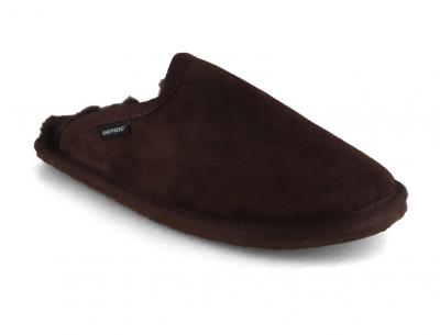 SHEPHERD Terry Herren Lammfellhausschuhe, moro