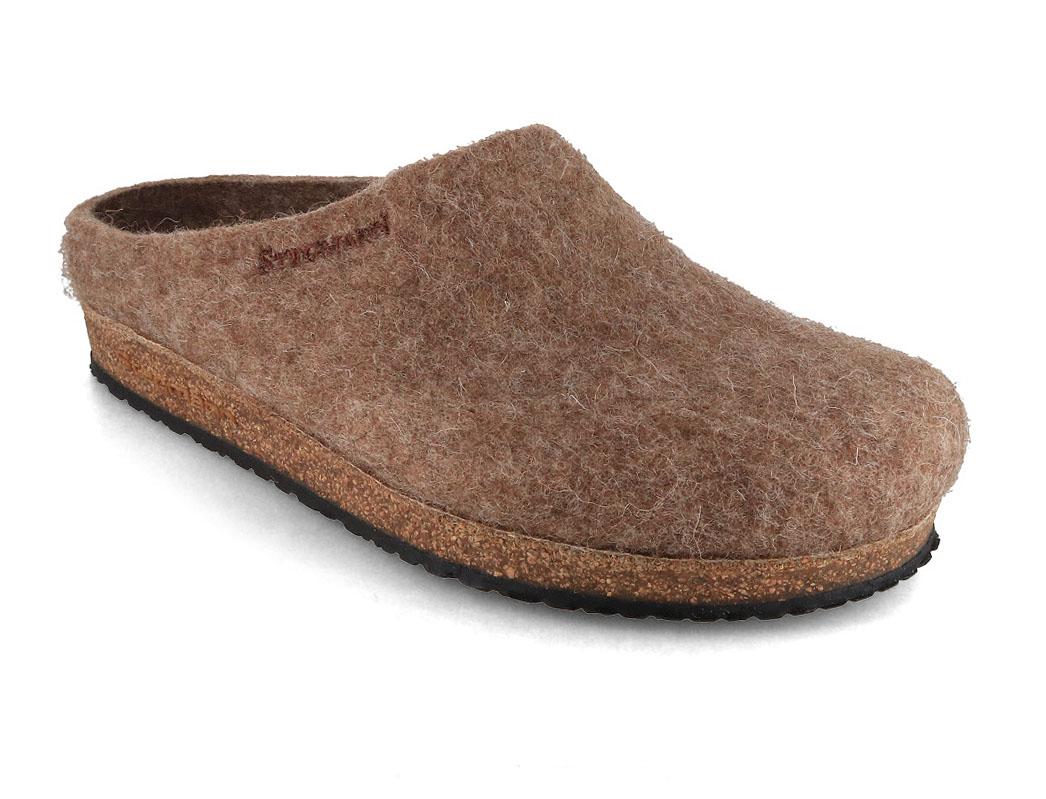 Stegmann ST 108 Natur Filz Clogs, shetlandschaf braun