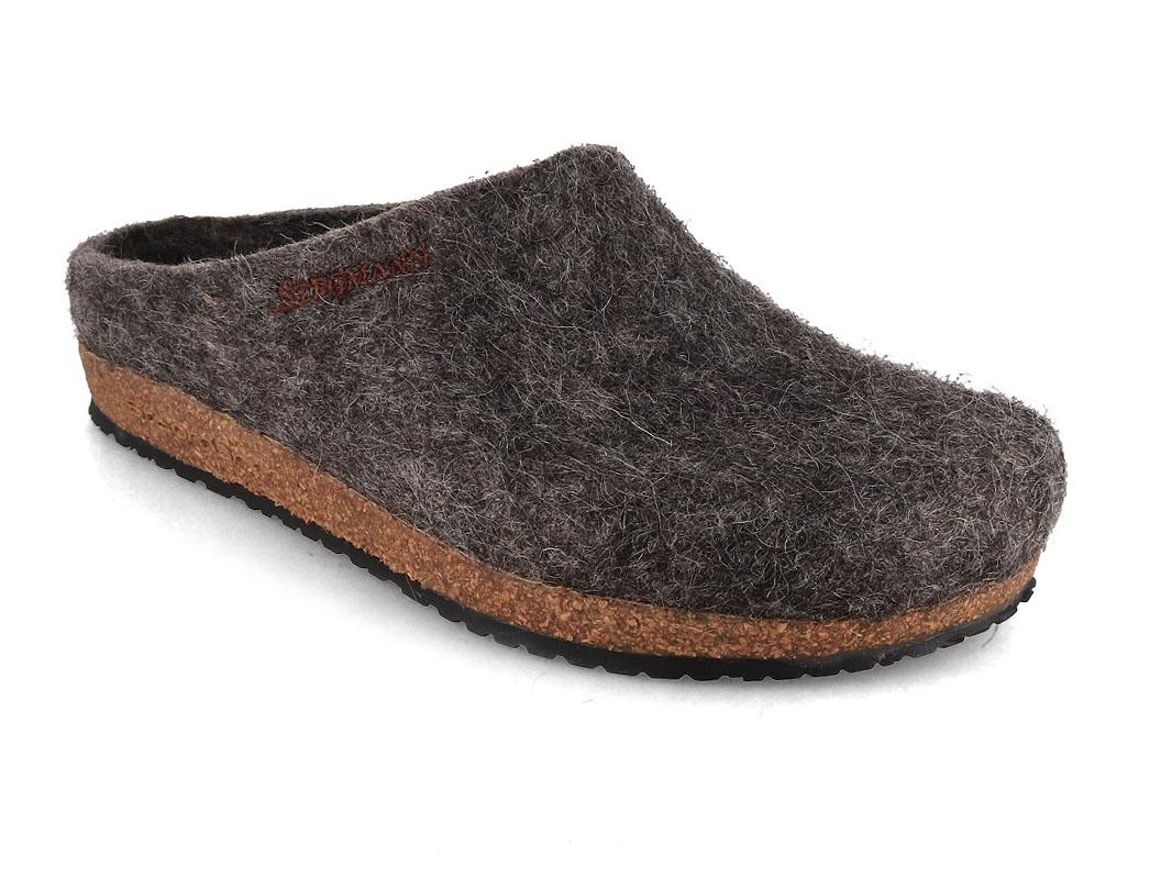 Stegmann ST 108 Natur Filz Clogs, steinschaf