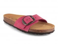Tuffeln �Fehmarn� Damen Sandale, fuxia