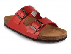 Tuffeln �F�hr� Damen Sandale, rosso