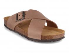 Tuffeln �Sylt� Damen Herren Kreuzsandale, beige