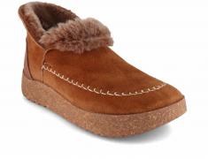 Tuffeln �Wohlig� Lammfellhausschuhe f�r Damen, cognac