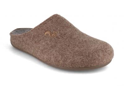 Thies Damen Filzpantoffeln, beige-ceniza   ab 44,90