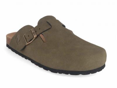 Thies veganer Eco Bio Clog Damen, kaki | ab 59,90 EUR
