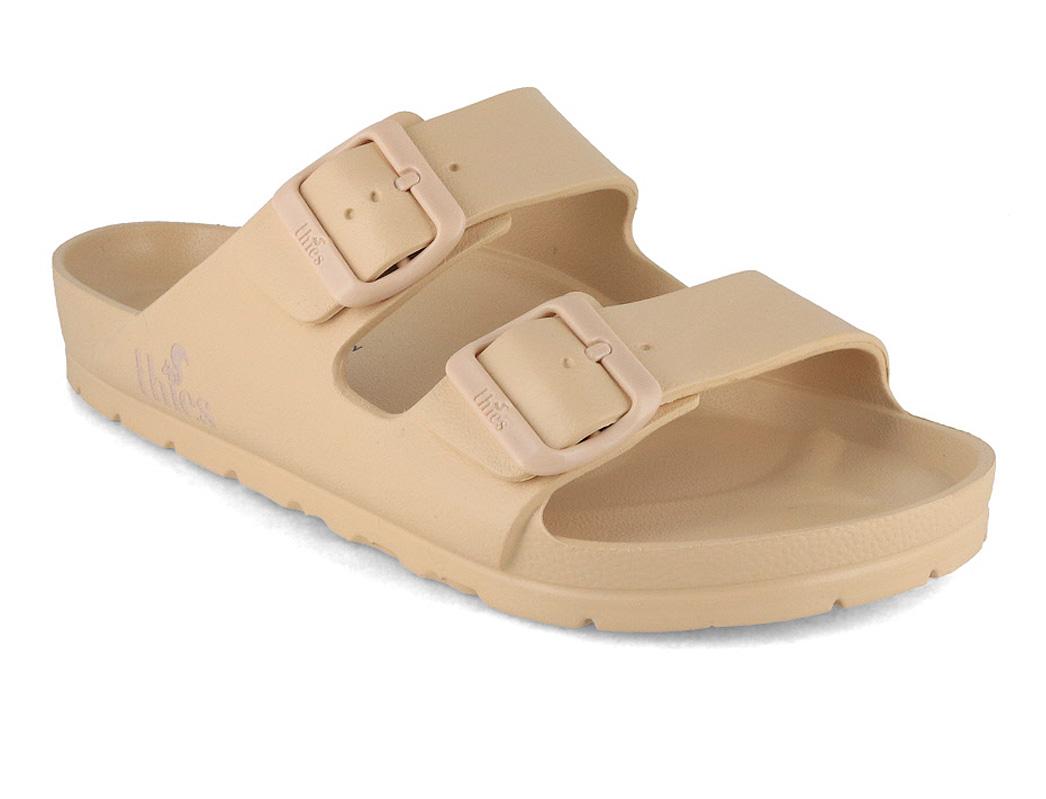 Thies Ecofoam Badesandale, pannacotta