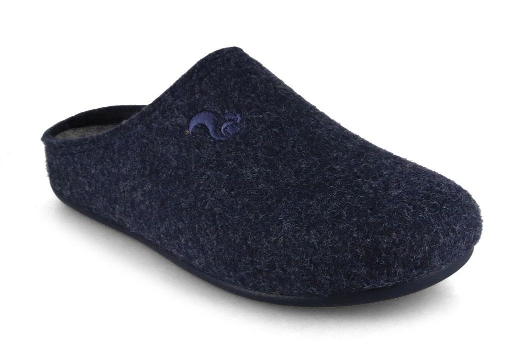 Thies Filzpantoffeln f�r Einlagen, marinojas