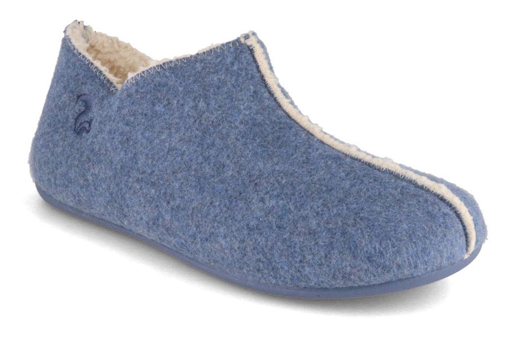 Thies Love Damen Baumwolle Slipper, marino
