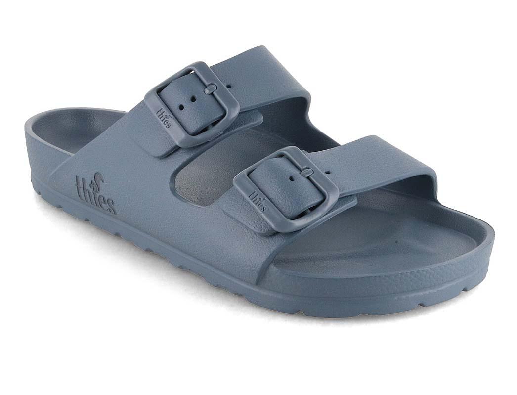 Thies vegane Badesandale Ecofoam, fog
