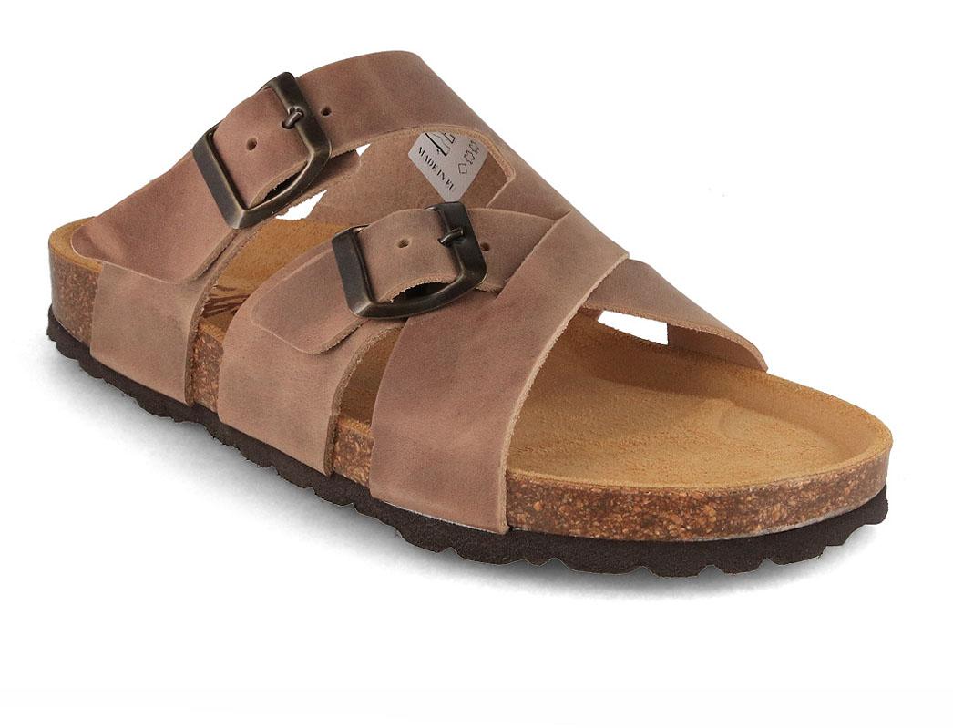 Tuffeln �Borkum� Damen Sandalen, beige