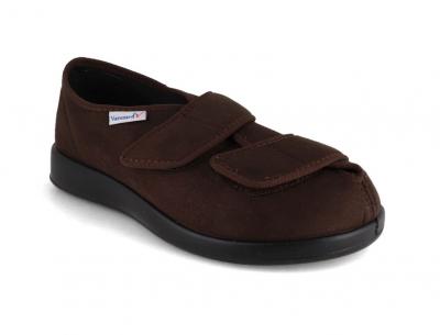 Varomed Garmisch, espresso, Slipper mit Doppelklett