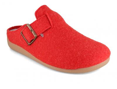 Varomed vital Adalie Damen Pantoffeln, rot
