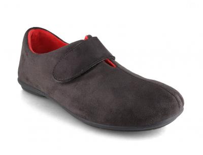 Varomed vital Binti Damen Slipper, dunkelgrau