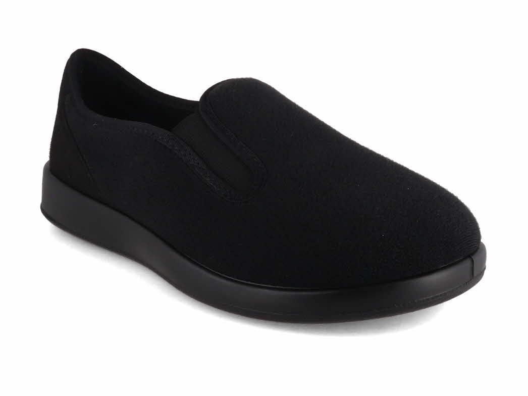 Varomed vital Damen Herren Slipper Malmedy, schwarz