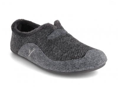 Varomed vital Mateo Herren Hausschuhe, grau