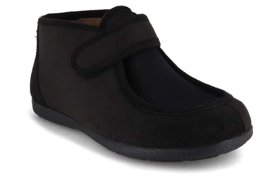 Varomed vital Maxi Herren Klettslipper, schwarz
