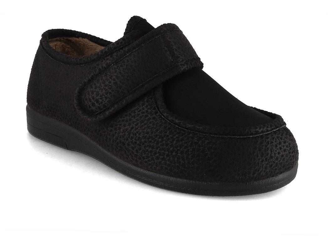 Varomed vital Ronaldo Klettslipper Weite K, schwarz