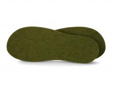 WoolFit� Einlegesohle 5mm dick, grasgr�n