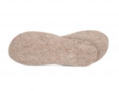 WoolFit� Einlegesohle 5mm dick, beige