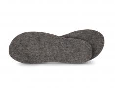 WoolFit� Einlegesohle 5mm dick, steingrau