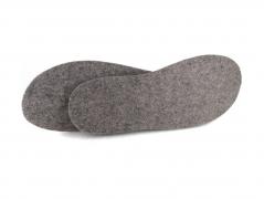 WoolFit� Classic Einlegesohle 7mm, steingrau
