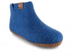 WoolFit� Yeti Kids Filz Boots, blue