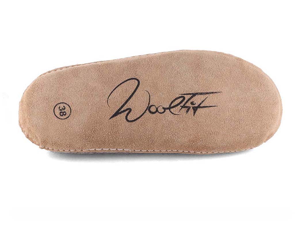 WoolFit® Footprint, steingrau WoolFit® Footprint, steingrau