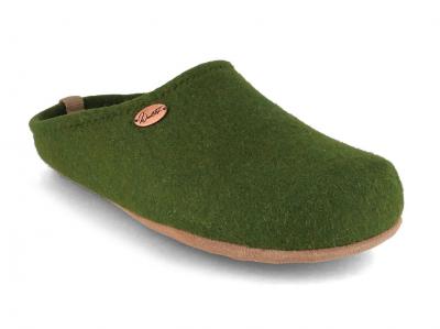 WoolFit� Barefoot Filzpantoffeln, gr�n 59,90 EU