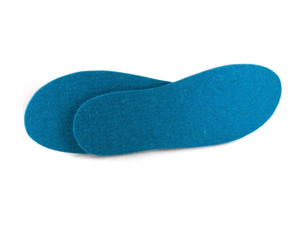 WoolFit� Classic Einlegesohle 7mm, t�rkis