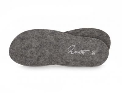 WoolFit� d�nne Filzeinlegesohle 3mm aus 100% Wolle 