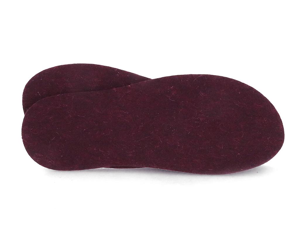 WoolFit� Einlegesohle 5mm dick, himbeere