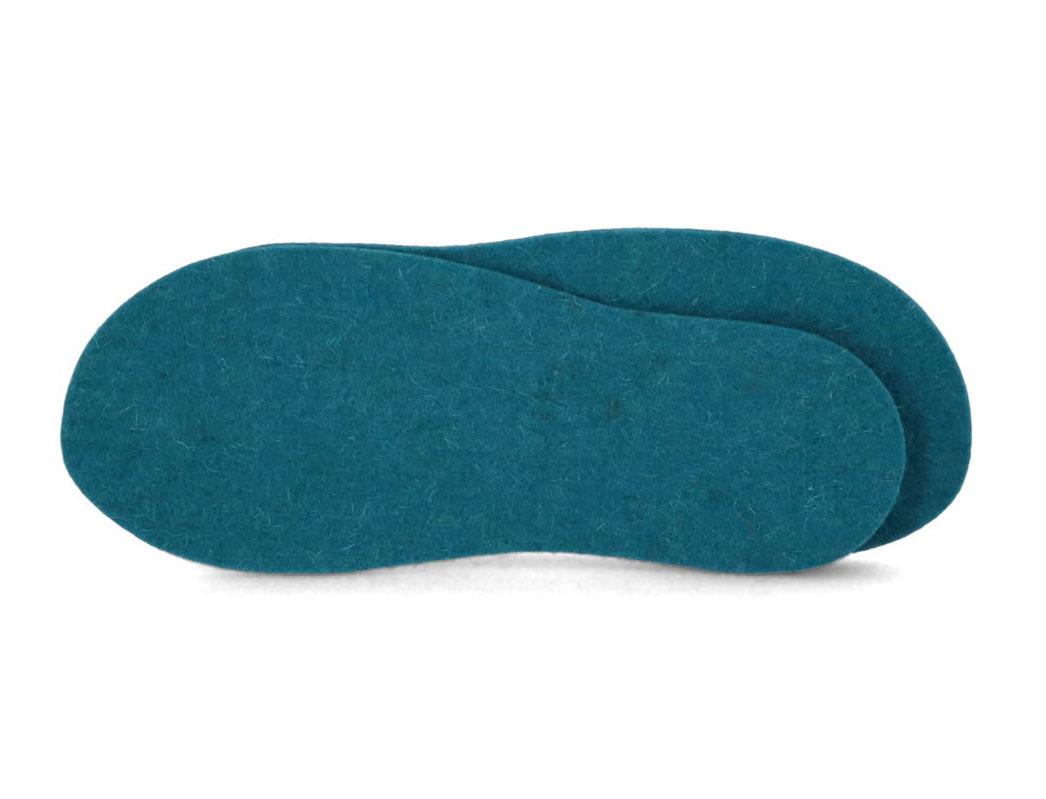 WoolFit� Einlegesohle 5mm dick, t�rkis