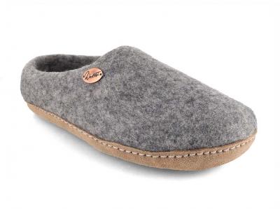 WoolFit� Footprint, handgefilzte Hausschuhe in Grau64,90 
