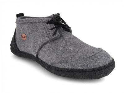 Filz Barfu�schuh Hausschuh-Hybrid von WoolFit