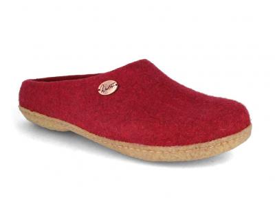 WoolFit Filzpantoffeln mit Gummisohle und Einlegesohlen
